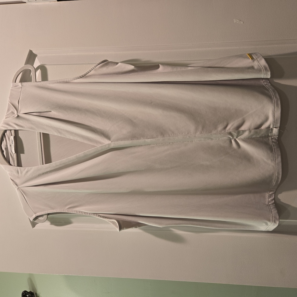 Calvin Klein white sleeveless top size 2X